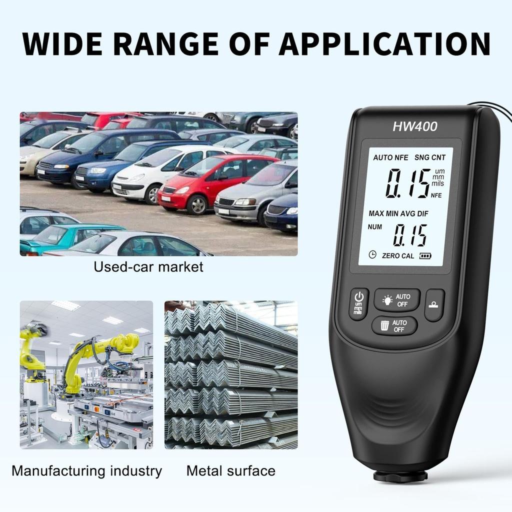 Film Thickness Gauge & Film Thickness Meter | Depth Meter - Industrial High