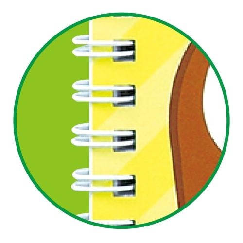 ARTEC Stationery Free Notebook Let's Party B4 Double Ring 40 Sheets 11752