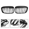 2PCS Gloss Black Front Kidney Grille Grill Fit BMW X1 F48 F49 2016-2018