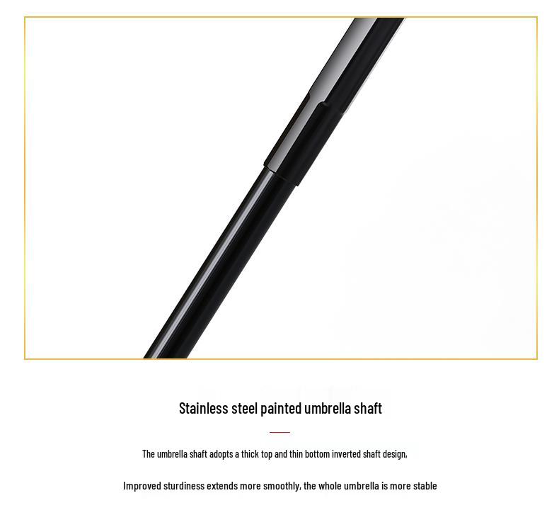 Enhanced Automatic Folding Umbrella for Men & Women: Dual-Use Sun & Rain Protection with Thickened Sunshade & UV Shield