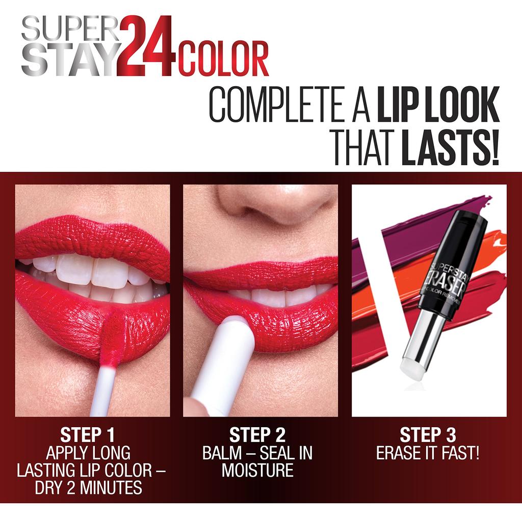Maybelline New York Superstay 24 Lipcolor Blush On 105 2-Step