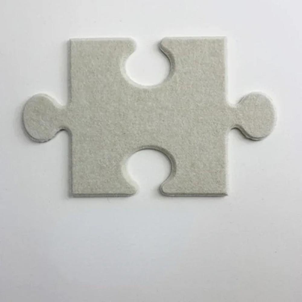 1PC Felt Bulletin Board Tiles DIY Jigsaw Wall Panels Creative Wall Decor for Playroom Bedroom Photo Background Display