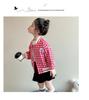 2025 Girls' Spring/Autumn Fashionable Baseball Jacket - Casual Outerwear for Baby Girls