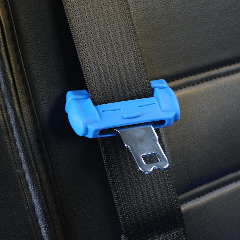 Car Safety Belt Buckle Covers Silicon Seat Belt Buckle Protector Cover for BMW VW Ford Toyota Interio