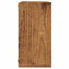 Cube Wall Shelves 2 pcs Rustic Wood Look 30 x 15 x 30 cm Engineered Wood