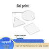 Children's Eco-friendly Reusable Gel Printing Plate - Safe and Creative Three Musketeers Design