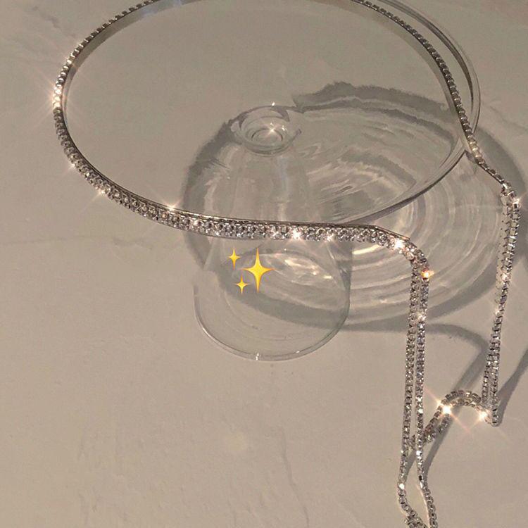 

Повязка на голову со стразами и кисточками «Лес феи» — головной убор в стиле ретро в корейском стиле с кристаллами