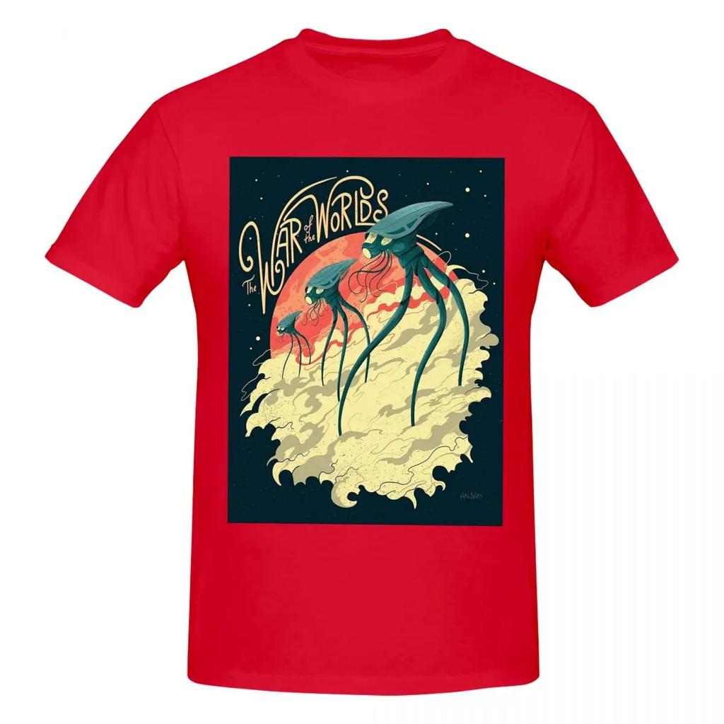 War Of The Worlds Tshirt For Unisex Cotton Oversized T Shirts Unisexs Tees Short Oneck Summer Clothes Tops S6xl