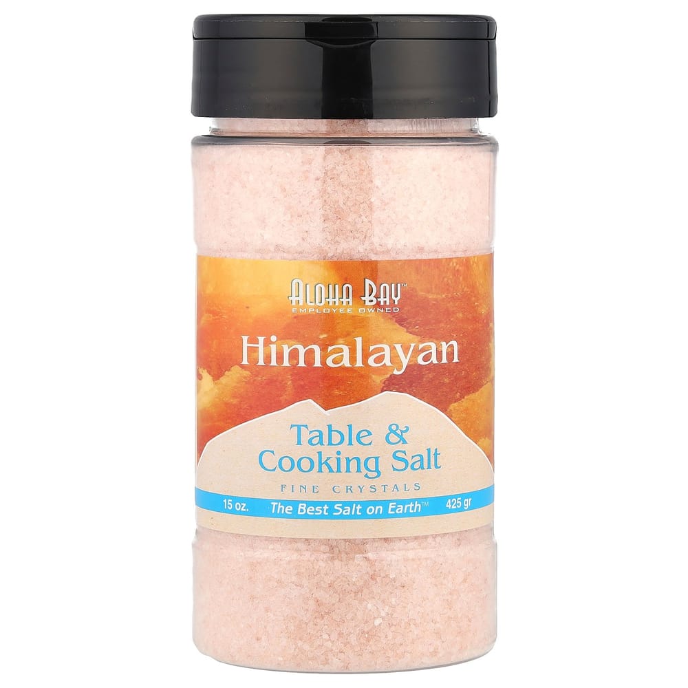 

AloeaBay Himalayan Fine Grain Table & Cooking Salt 425 g (15 oz)