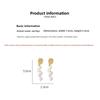 Crazy Chen Shuting Gao Ye Same Style Earrings Shu Classy Sense Niche Style Design Pearl Earrings for Women