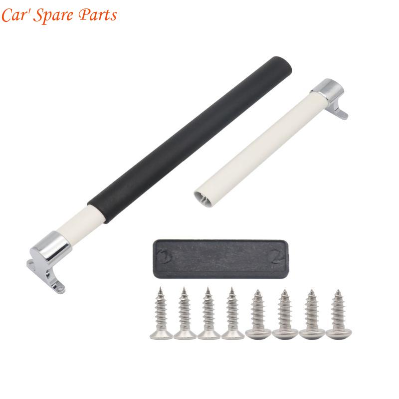 Y4UA Screen Door Handle Grab Bar Adjustable 550mm -820mm Ranges Ergonomic Designs Screen Door Handle for Secure Handling