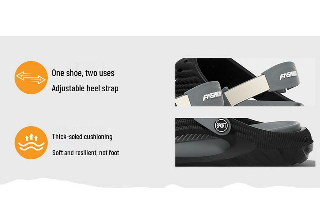 Men's 2026 Summer EVA Anti-slip Sandals - Odorless & Fashionable for Sports