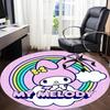 My Melody Sanrio Office Round Area Rug,  Under Office Chairs Bedroom Living Room Home Decor A0908160