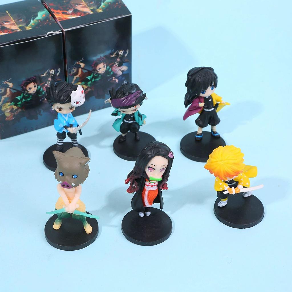 Blind Bag Desktop Animation Merchandise Anime Figurine PVC Car Cake Ornament