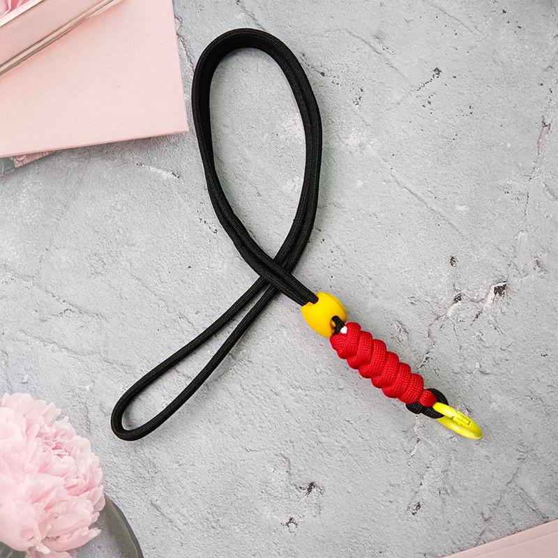 

Креативный тканый шнурок для мобильного телефона и ID-карты - 46 см держатель для ключей