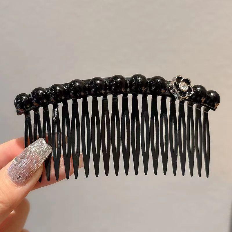 Hairpins for Women with Broken Hair In Summer, Pearl Teeth Comb At The Back of The Head, Bangs, Hairpins and Headwear