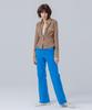 PAGE Corduroy Semi-Bootcut Pants_Blue