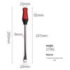Steel Flat-Head Tire Pry Bar for Tubeless Tires: Suitable for Electric Vehicles, Tricycles, and Motorcycles