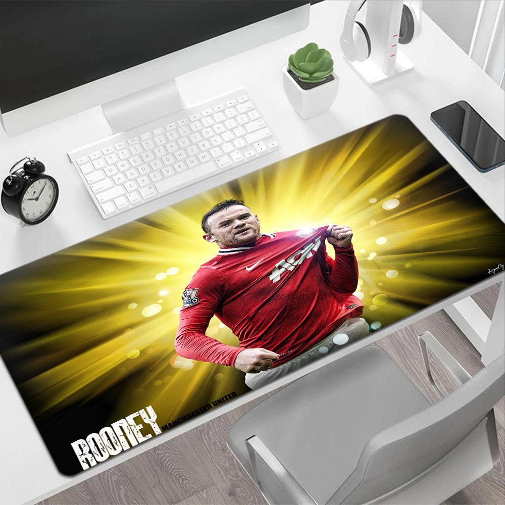 Goalkeeper Celebration Pose Large Mouse Pad Desk Mat Office Mouse Mats Non-Slip Rubber Bottom Perfect Gift for Gamers