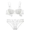 Elegant French Lace Ultra-Thin Bralette – Comfortable, Breathable Design for Small Chests