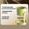 Creative Sink Hanging Strainer Basket Openable Bottom Cover Detachable Kitchen Garbage Filter Multifunctional Quickly Drain