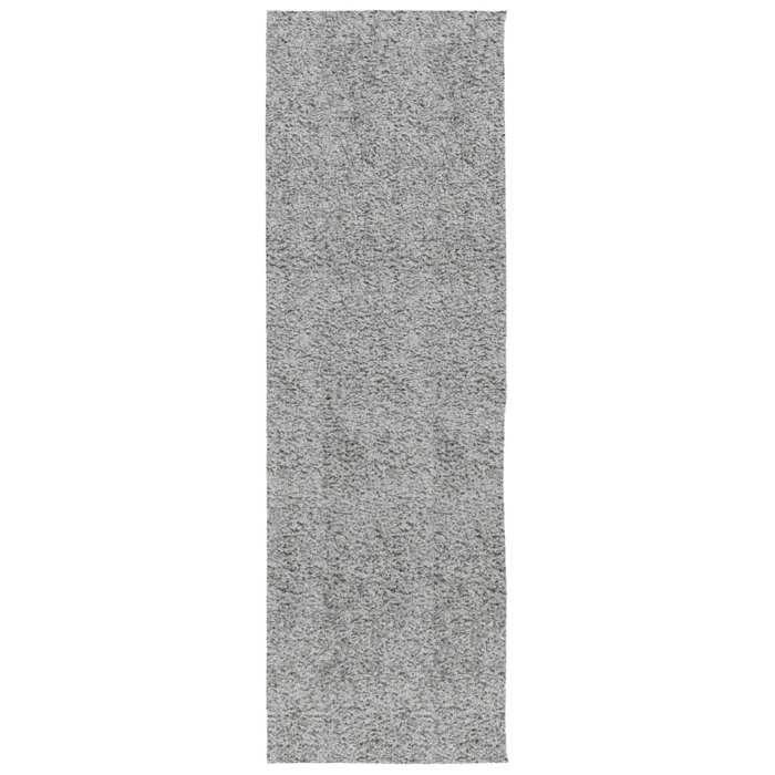 VidaXL Tapis Shaggy à Poils Longs, Moquette de Sol, Tapis de Zone, Carpette de Salon Chambre à Coucher Couloir, Moderne Gris 375253