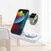 New Foldable Four-in-one Wireless Charger For Apple Watch Earphones And Phone Fast Charging 25w Power Output