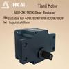 Tianli 90W-120W Single-Phase AC Geared Motor with Heavy-Duty Gearbox (5GU-3K/5GU-180K)