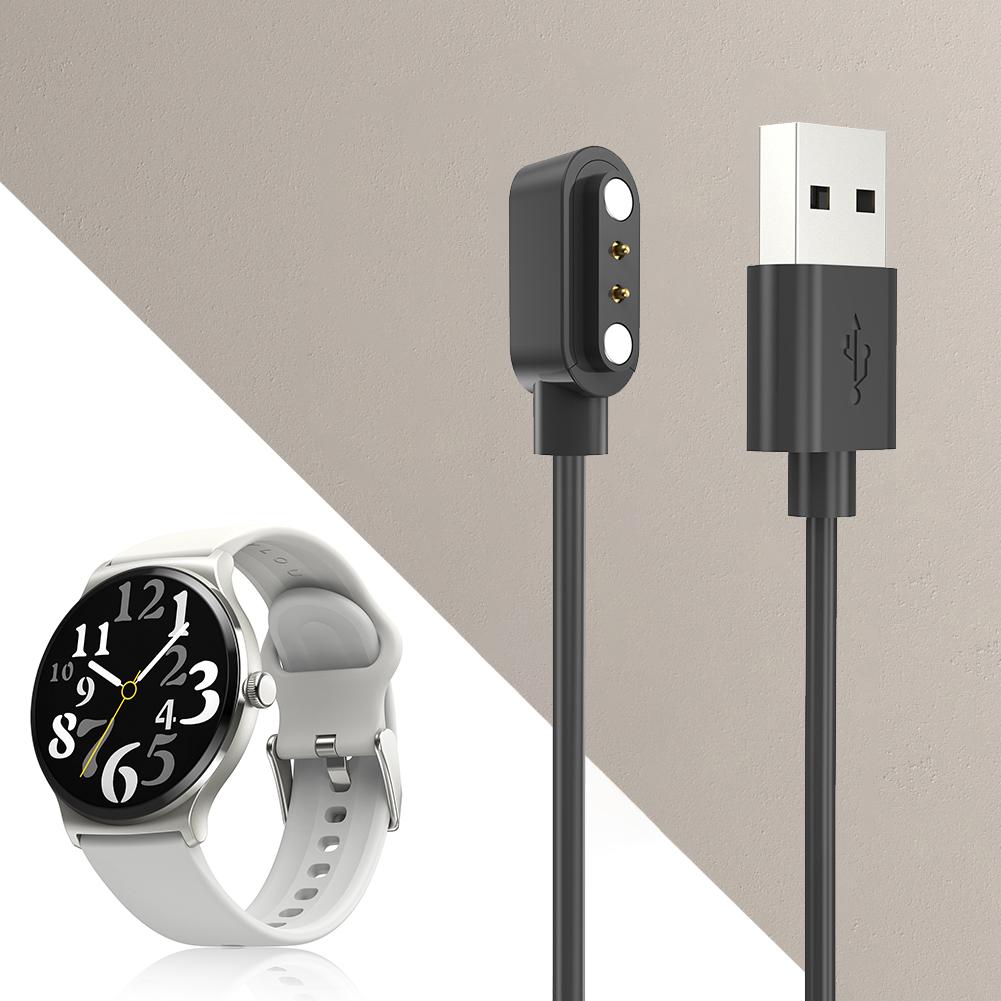 Magnetic Wrist Watch Charging Cable Safety USB Smartwatch Charging Wire Replacement for HAYLOU Watch 2 Pro(LS02 Pro)/Solar Lite