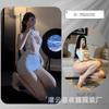 Neck sex underwear sexy hot secretary uniform pure desire suit small chest free underwear suit