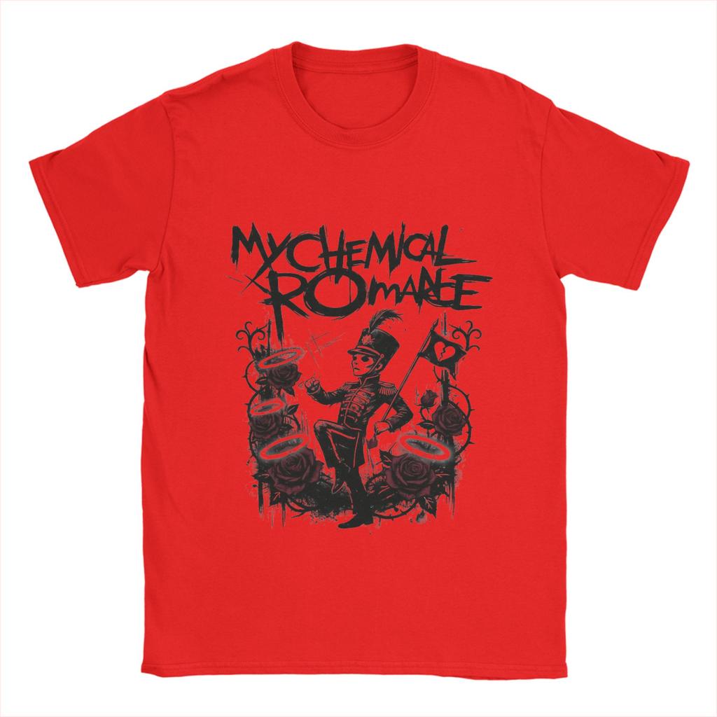 My Chemical Romances  Men T Shirt  Funny Tees Short Sleeve O Neck T-Shirt 100% Cotton Summer Clothing