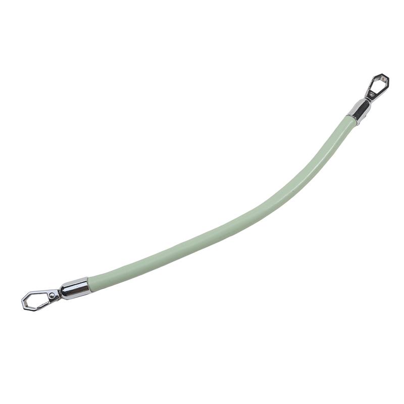 

Fashion Glass Bag Hook with Interchangeable Shoulder Strap Purse Handle Bag Accessories Detachable Decor Silver Hook зелений