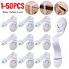 1-50PC Child Safety Strap Locks Baby Locks for Cabinets & Drawers, Toilet, Fridge & More. Adhesive Pads.No Installation Required