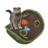 Gioco Gatti Topi Giocattolo Intelligenza Tenda a Campana con Tunnel di Gioco a 9 Fori per Gatti Pieghevole Giocattoli Caccia al Topo Mantiene Attivo il Gattino Giocattoli per Animali Domestici