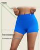 Dopamine Yoga Shorts: High Waist, Breathable, Nude Feel, Elastic Three-Point Safety.