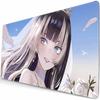 Gamer Large Mouse Pad Kawii Virtual Idol Rubber Mouse Mat Anime Girls J_Juufuutei R_Raden HD Mousepad Non-Slip Keyboard Pad