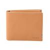 Paul Smith Personalized Bifold Wallet with Coin Signature Stripe Genuine 883906 Purse, Tab, Leather, Compact, P534/BPS534 (No Personalization, Camel)