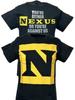 חולצת טי שחורה WWE Nexus או נגדנו
