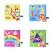 Baby 3D Großes Stoffbuch Englisches Alphabet Zahl Erleuchtung Reißt Nicht Schlecht Soundpapier Spielzeug