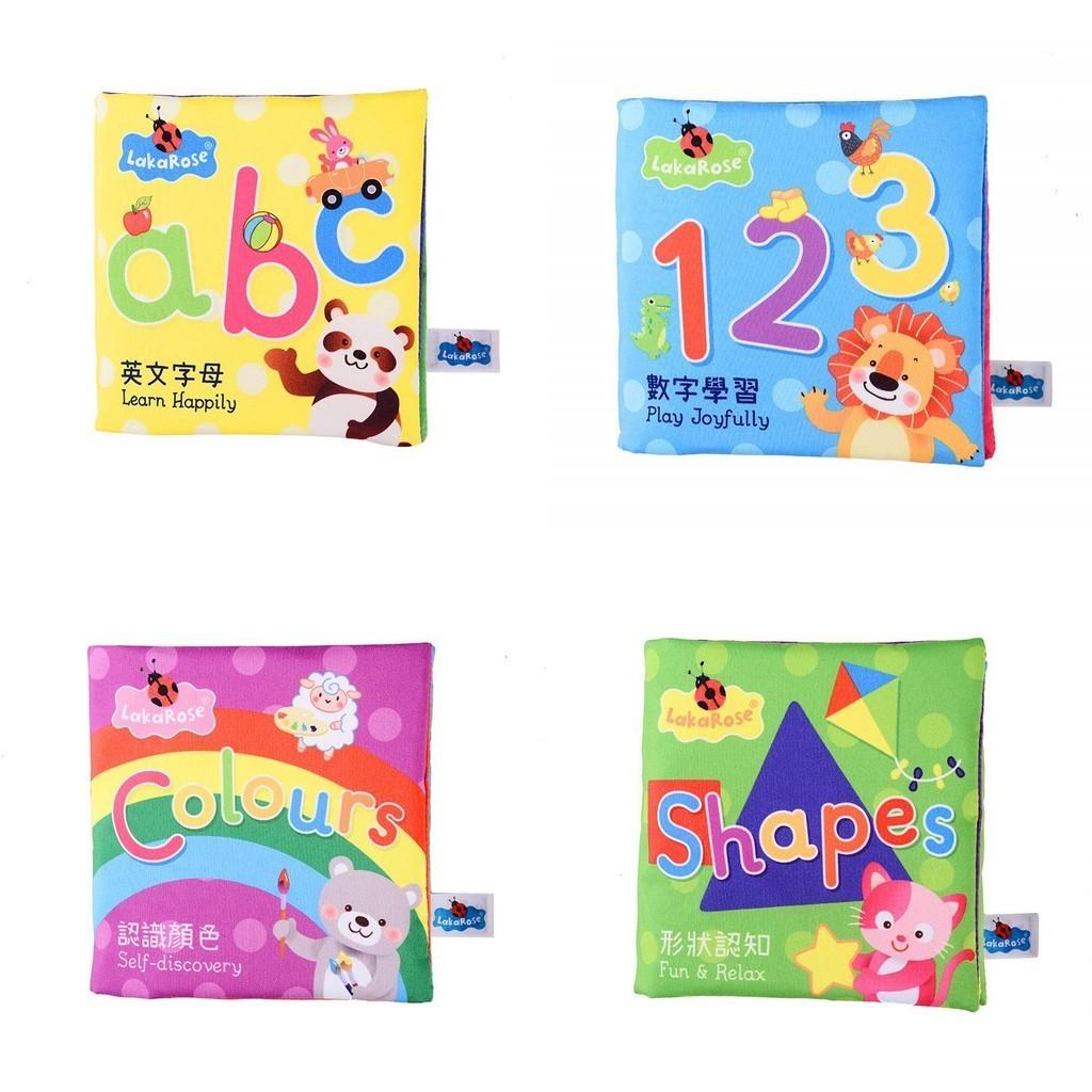 Baby 3D Großes Stoffbuch Englisches Alphabet Zahl Erleuchtung Reißt Nicht Schlecht Soundpapier Spielzeug