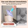 Mop plat mic Mop cu față de prosop Mop ușor Sistem cu clips Schimbare ușoară a pad-ului Mop pentru podea bucătărie baie