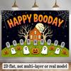 Party Backdrop Halloween Flat Banners Celebrations Wedding Enthusiasts Event Backdrop Decoration Front Door Decor Theme