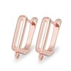 Silver Color Brass Earring Hooks for DIY Jewelry Making Handmade Silver Color Jewelry Accessories Findings Eawires