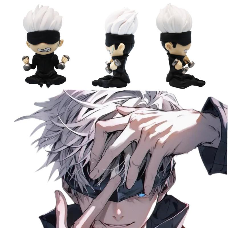 PVC Material 10cm Jujutsu Kaisen Wuxiao Niedlich Wutian Wutu Figur Figur Blind Box