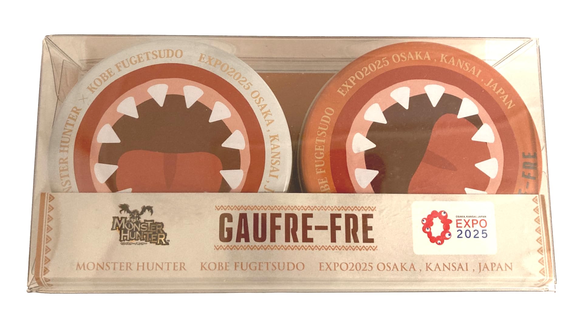 

EXPO2025 Furuful Miyakumyaku Osaka Kansai Expo Monster Hunter Monster Hunter Kobe Fugetsudo Gaufre Gaufret Strawberry 1 Box 12 Pieces EXPO2025 Model