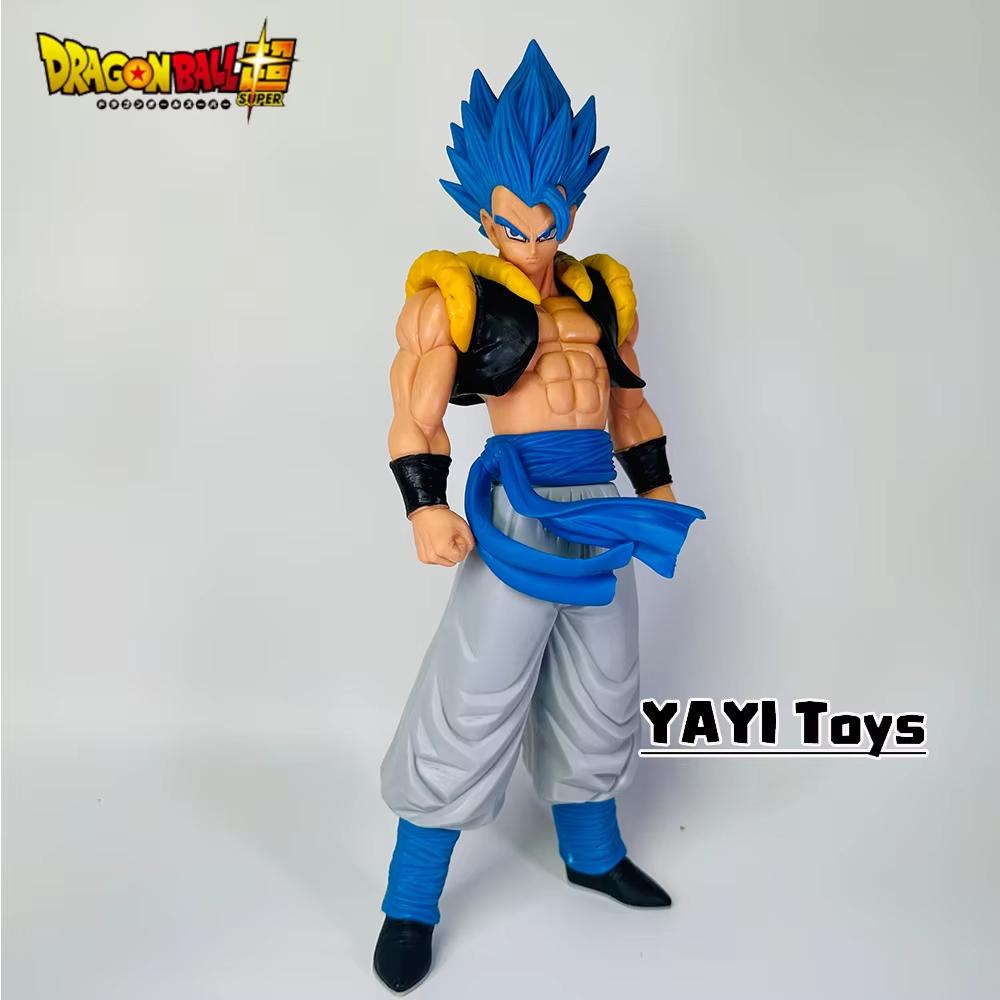 31CM Animation Dragon Sphere Z Super Saiyan Blue Gogeta POLYVINYL CHLORIDE Action Figure Miniature Playthings Tabletop Decoraction Children