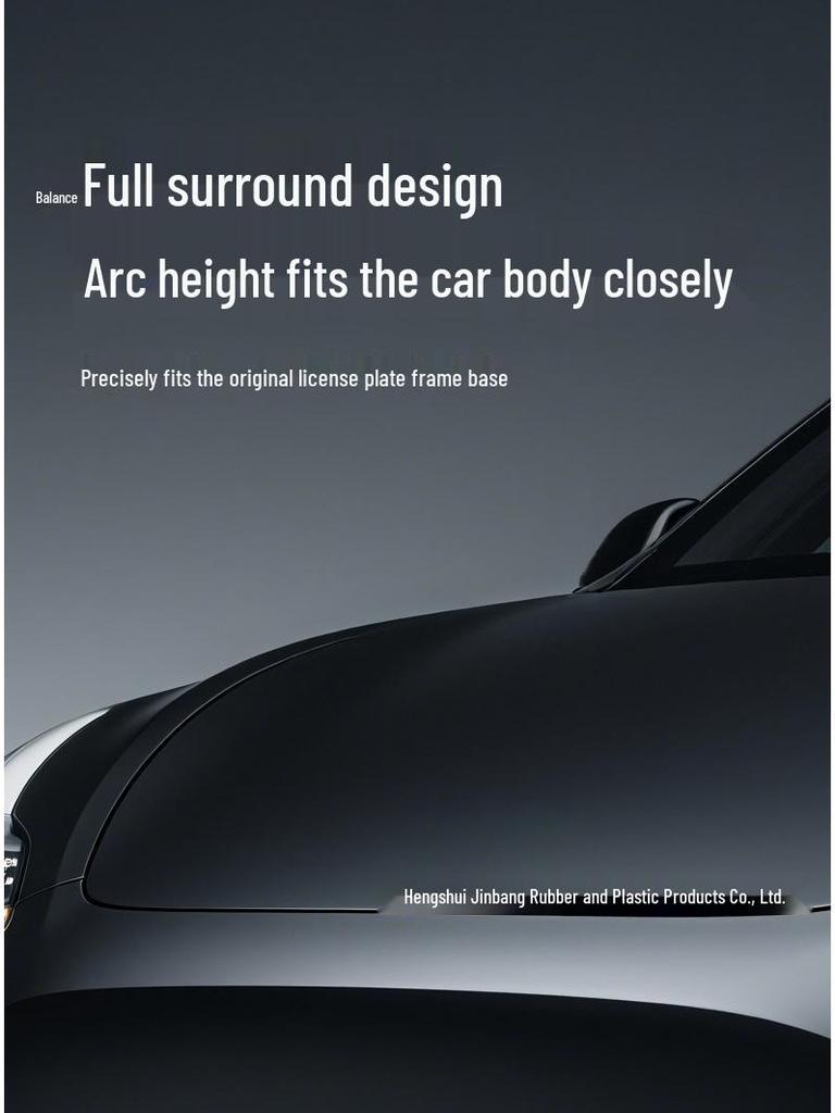 Kompatibilní rámeček na SPZ pro Tesla Model 3/Y/L - Plná ochrana, Edice 2025.