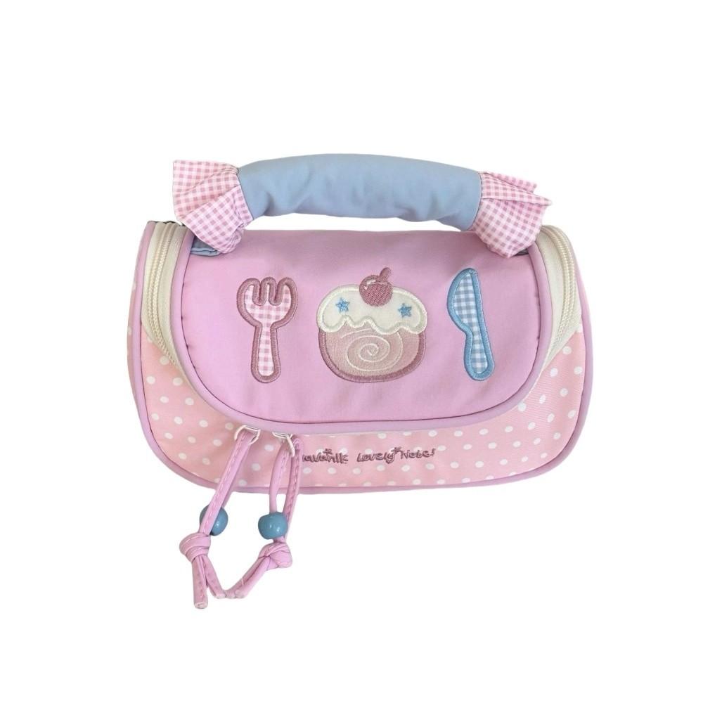 Cake Butterfly Korean Style Pencil Case Desktop Storage Handheld Pencil Pouch  Stationery Holder