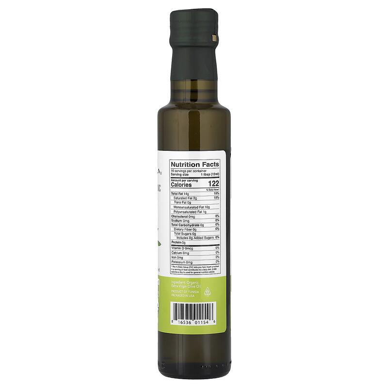 Extra Virgin Organic Olive Oil, 8.5 Fl Oz (250 Ml)