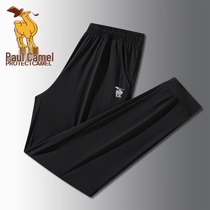 Paul Camel Men's Ice Silk Breathable Casual Pants
